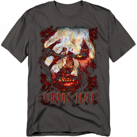 Lor - Uruk Hai - Short Sleeve Adult 18/1 - Black T-shirt