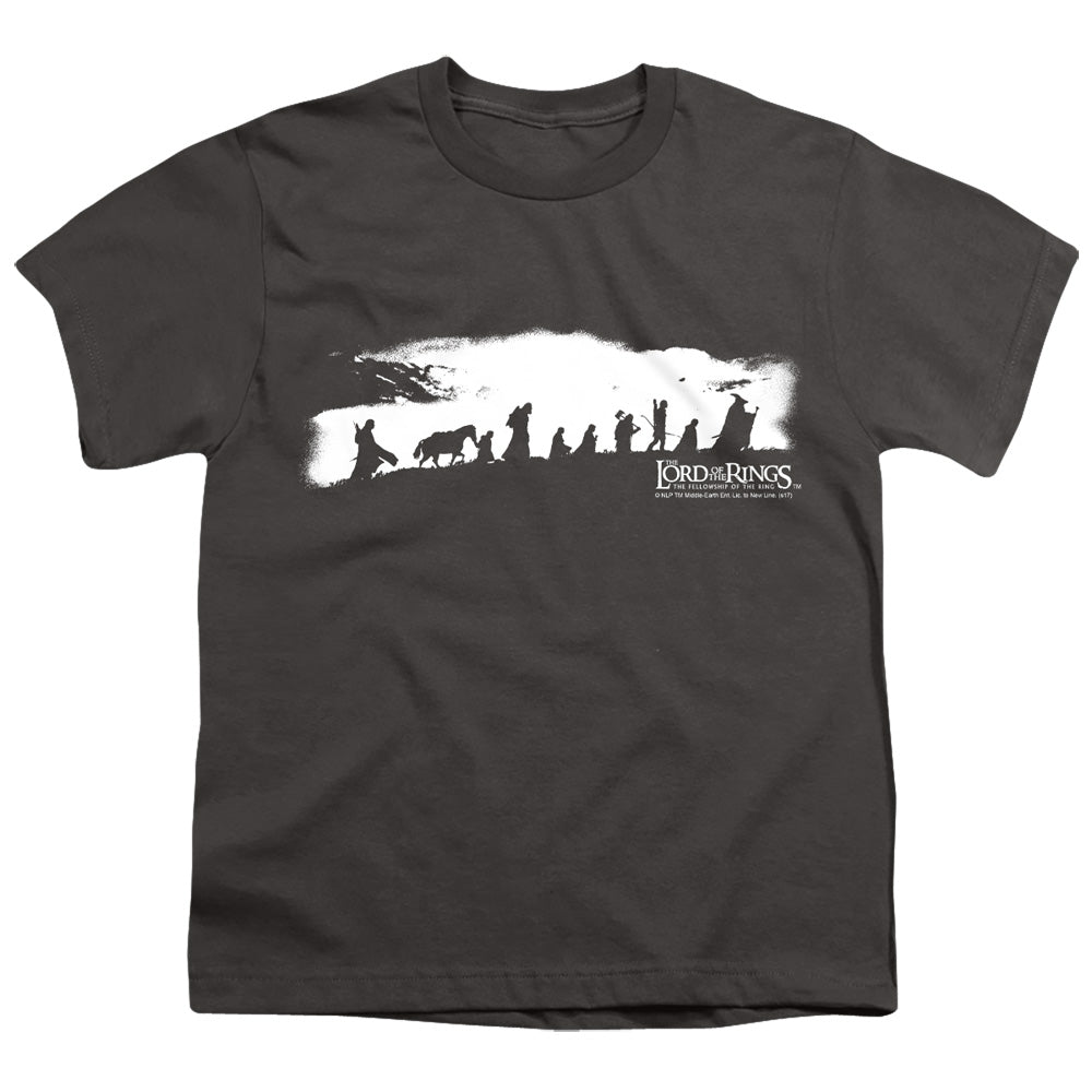 Lor - The Fellowship - Short Sleeve Youth 18/1 - Black T-shirt