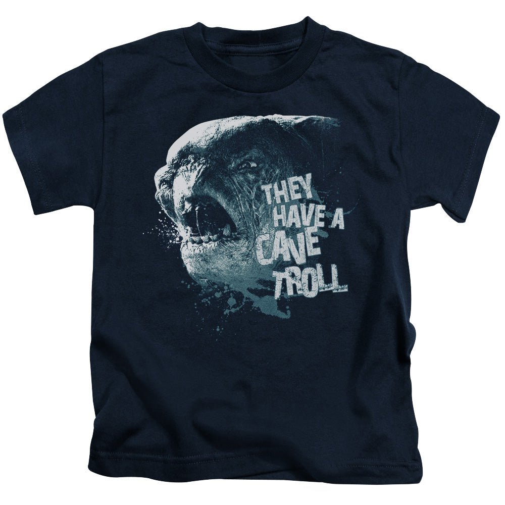 LOR CAVE TROLL - S/S JUVENILE 18/1 - NAVY - T-Shirt