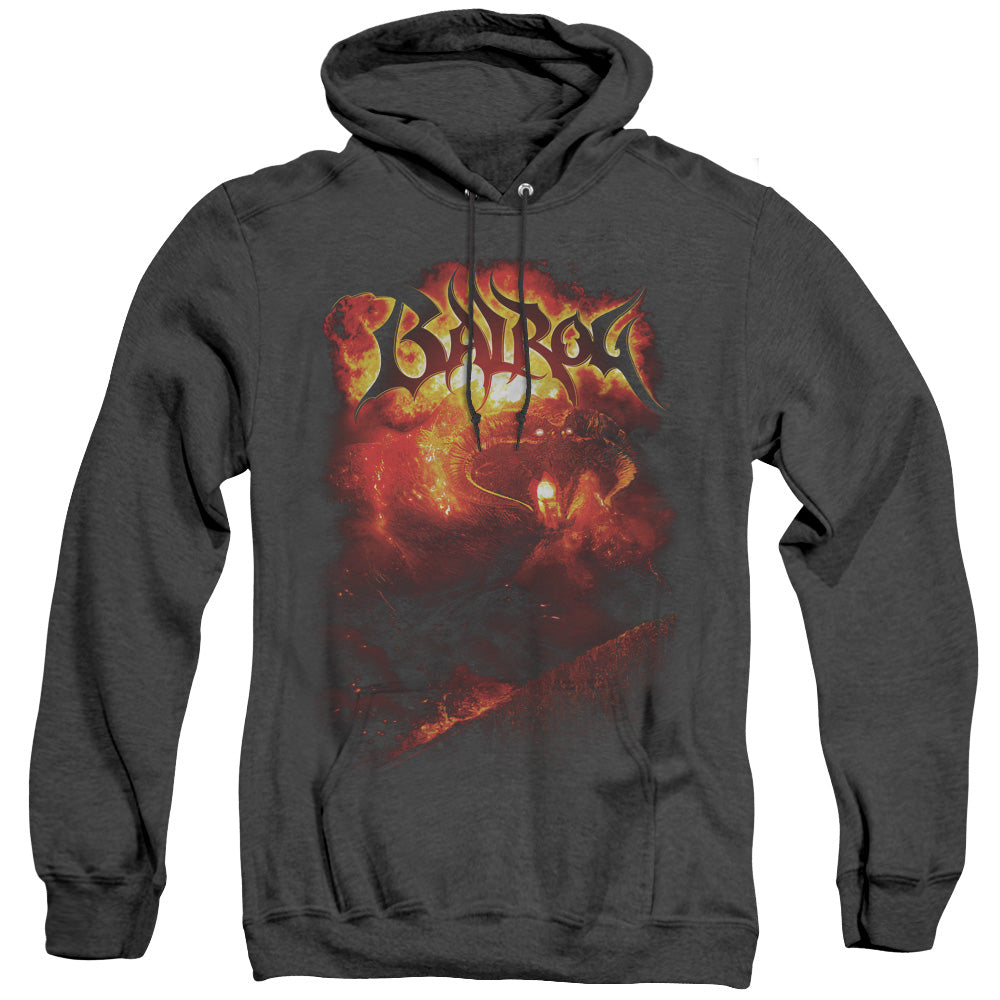 Lor - Balrog - Adult Heather Hoodie - Black