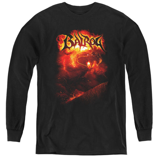 Lor Balrog - Youth Long Sleeve Tee - Black