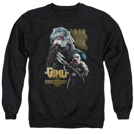 Lor - Gimli - Adult Crewneck Sweatshirt - Black