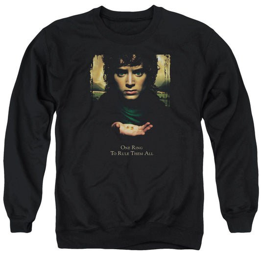 Lor - Frodo One Ring - Adult Crewneck Sweatshirt - Black