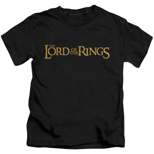LOR LOTR LOGO - S/S JUVENILE 18/1 - BLACK - T-Shirt