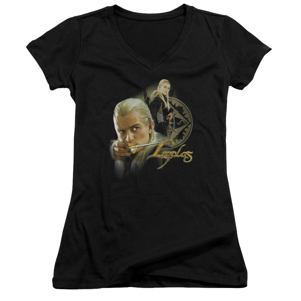 Lor - Legolas - Junior V-neck - Black