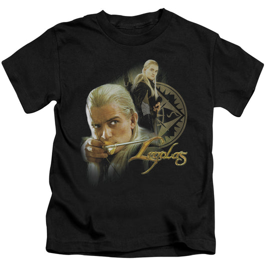 LOR LEGOLAS - S/S JUVENILE 18/1 - BLACK - T-Shirt