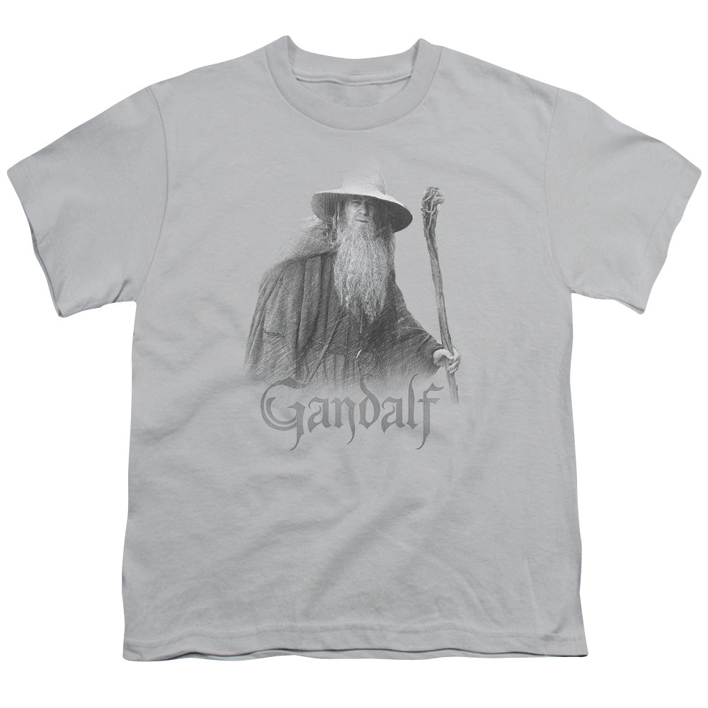 LOR GANDALF THE GREY - S/S YOUTH 18/1 - SILVER T-Shirt