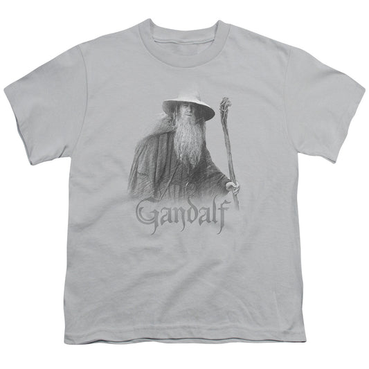 LOR GANDALF THE GREY - S/S YOUTH 18/1 - SILVER T-Shirt