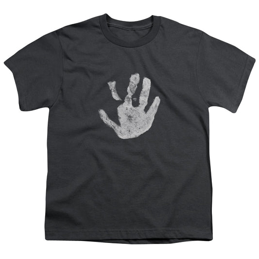 Lor - White Hand - Short Sleeve Youth 18/1 - Charcoal T-shirt