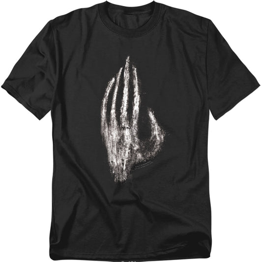 Lor - Hand Of Saruman - Short Sleeve Adult 18/1 - Black T-shirt