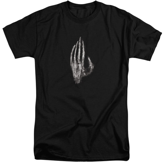 Lor - Hand Of Saruman - Short Sleeve Adult Tall - Black T-shirt