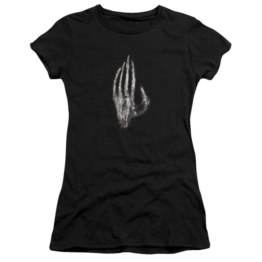 Lor - Hand Of Saruman - Short Sleeve Junior Sheer - Black T-shirt