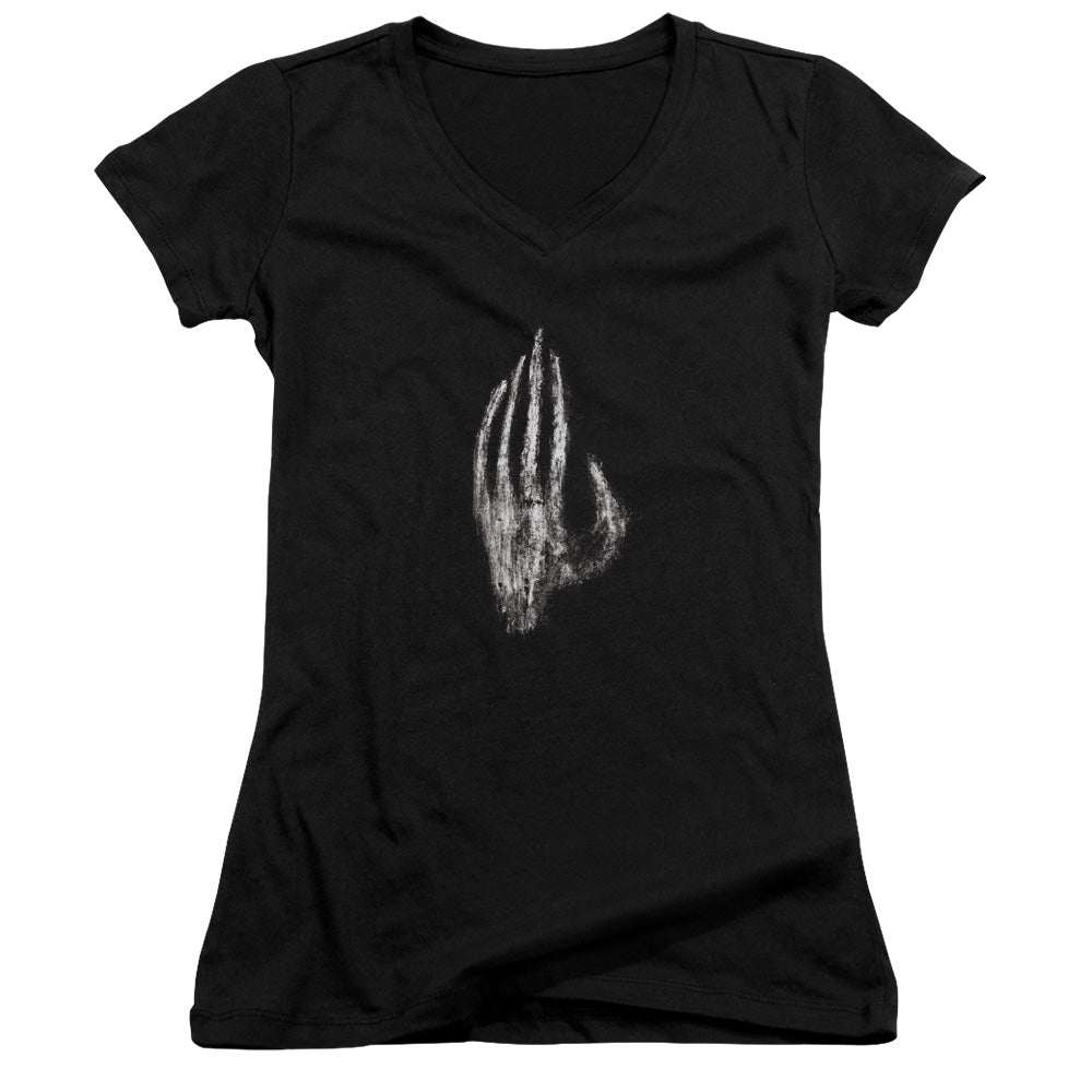 Lor - Hand Of Saruman - Junior V-neck - Black