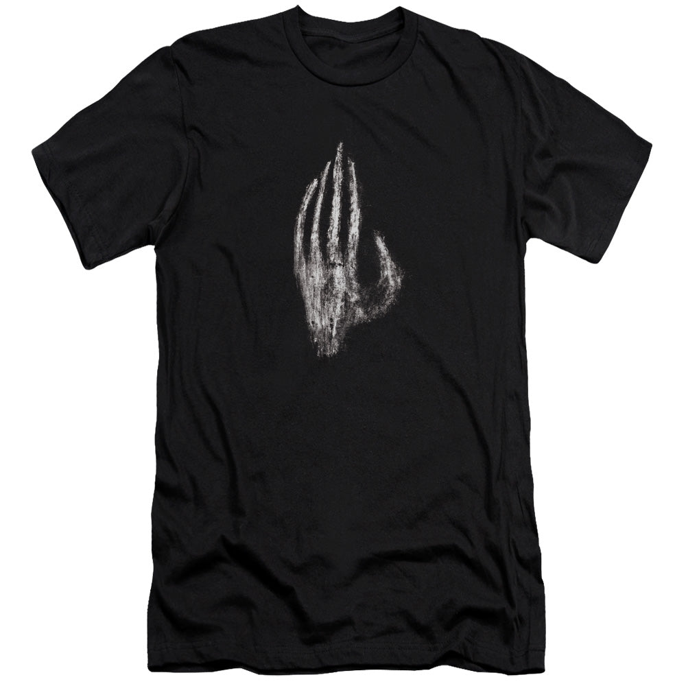 Lor - Hand Of Saruman - Short Sleeve Adult 30/1 - Black T-shirt