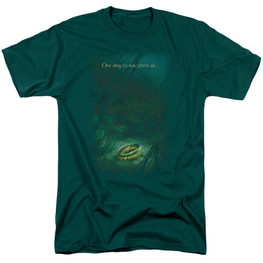 Lor - Lost Ring - Short Sleeve Adult 18/1 - Hunter Green T-shirt