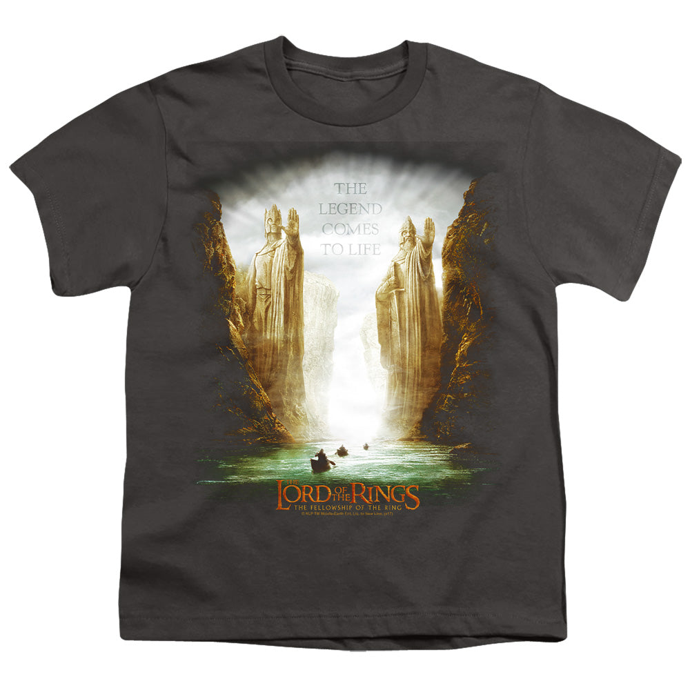 Lor - Kings Of Old - Short Sleeve Youth 18/1 - Black T-shirt