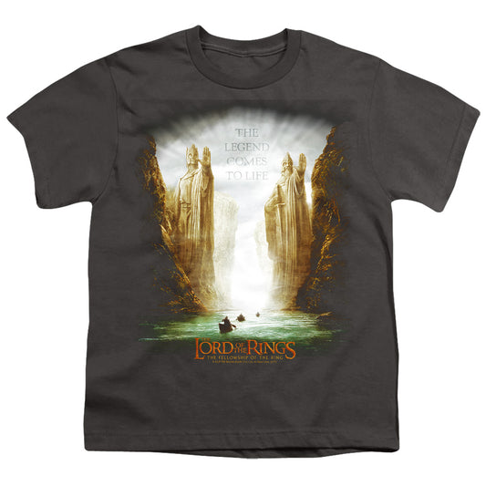 Lor - Kings Of Old - Short Sleeve Youth 18/1 - Black T-shirt