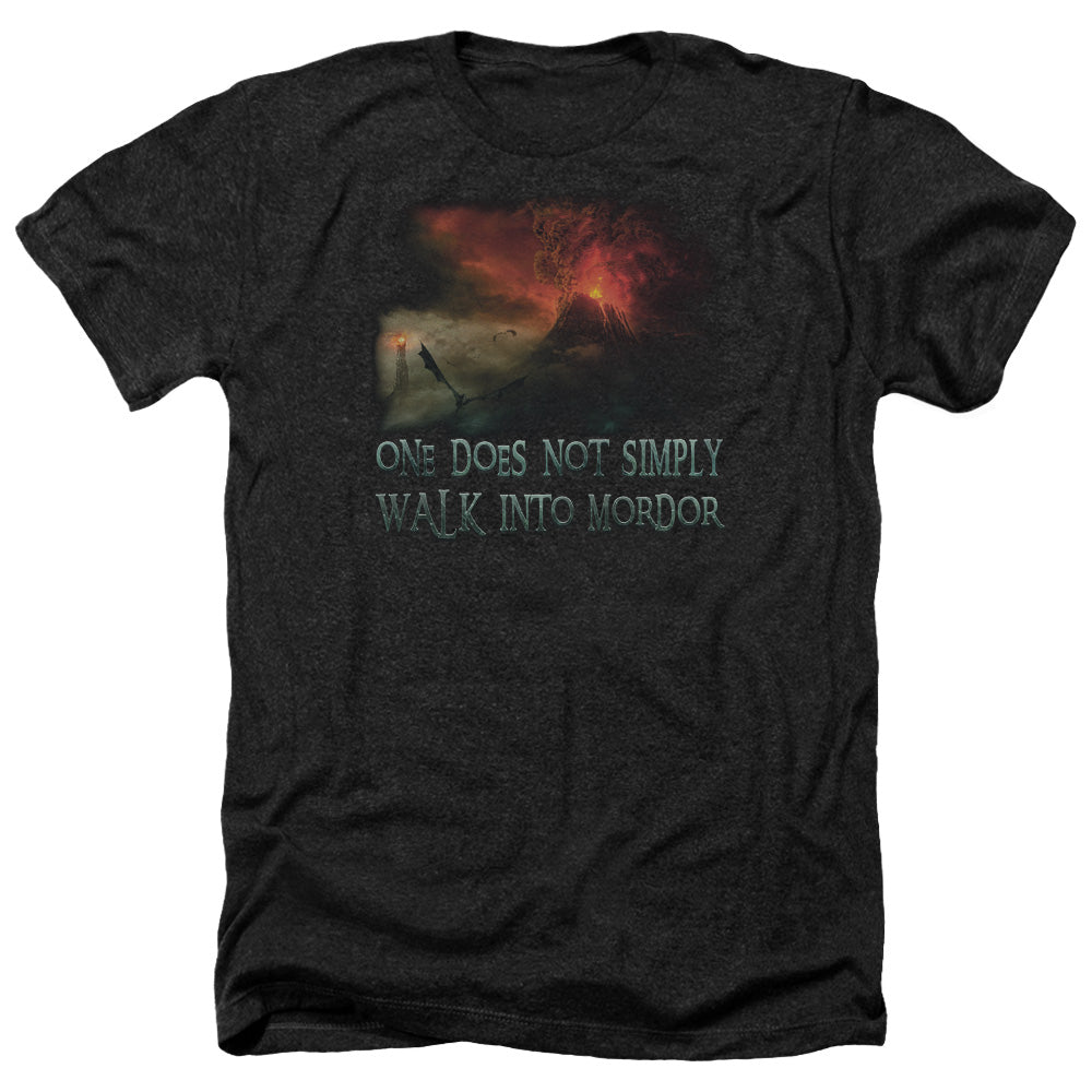 Lor - Walk In Mordor - Adult Heather-black