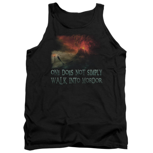 Lor - Walk In Mordor - Adult Tank - Black
