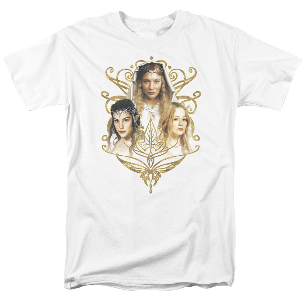 Lor - Women Of Middle Earth - Short Sleeve Adult 18/1 - White T-shirt