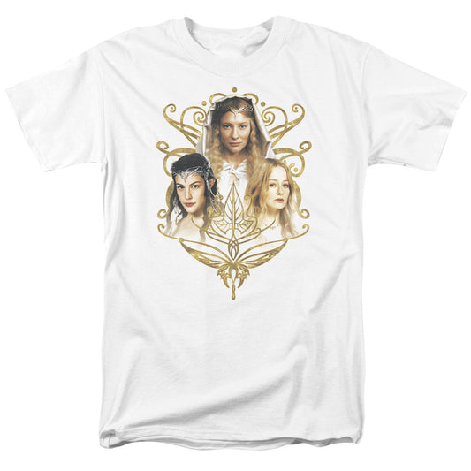 Lor - Women Of Middle Earth - Short Sleeve Adult 18/1 - White T-shirt