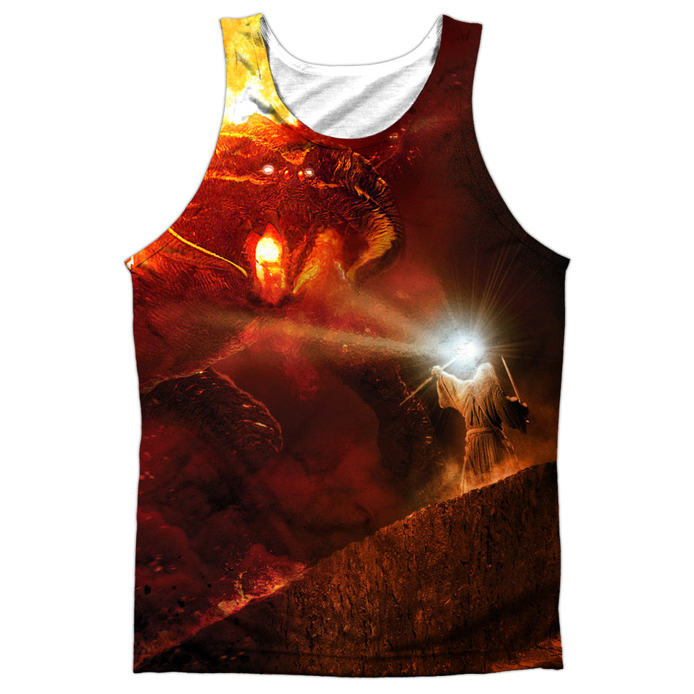 Lor - No Passing - Adult 100% Poly Tank Top - White