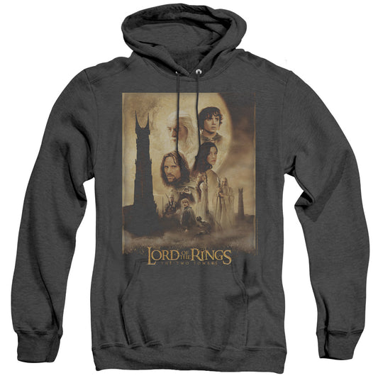 Lor - Tt Poster - Adult Heather Hoodie - Black