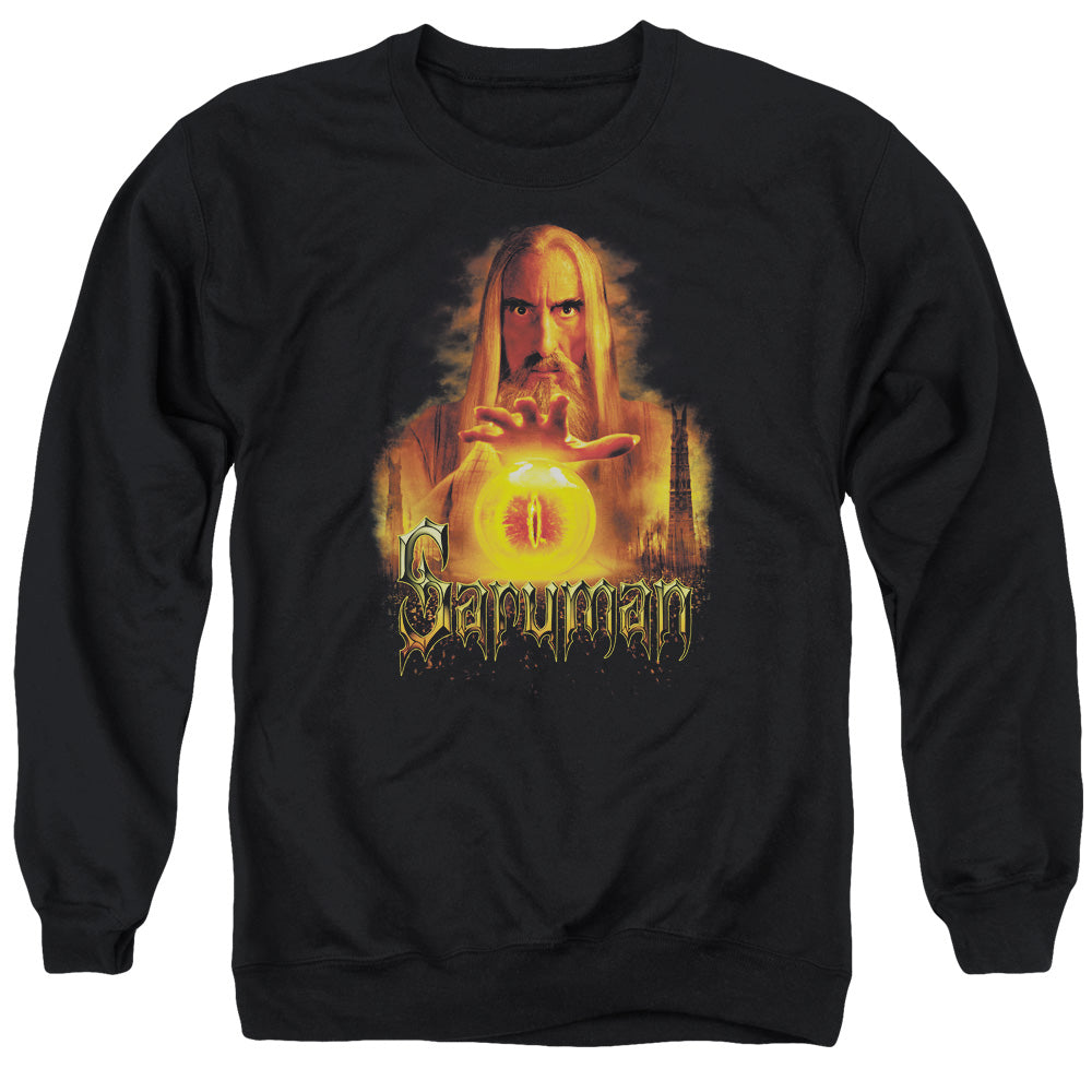 Lor - Saruman - Adult Crewneck Sweatshirt - Black