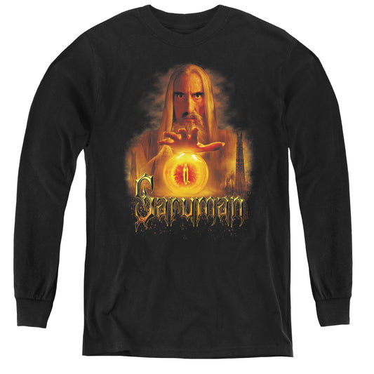 Lor Saruman - Youth Long Sleeve Tee - Black