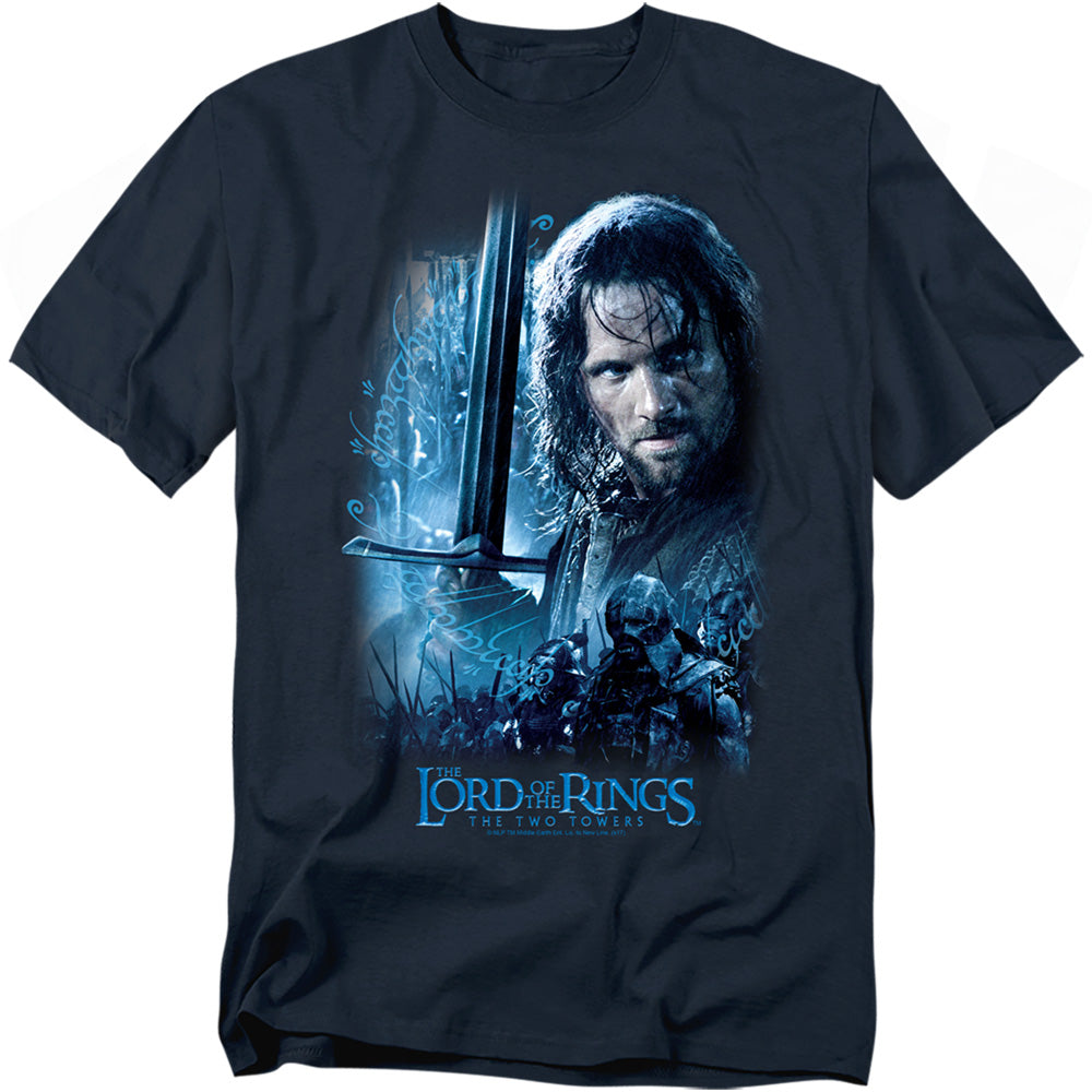 Lor - King In The Making - Short Sleeve Adult 18/1 - Navy T-shirt