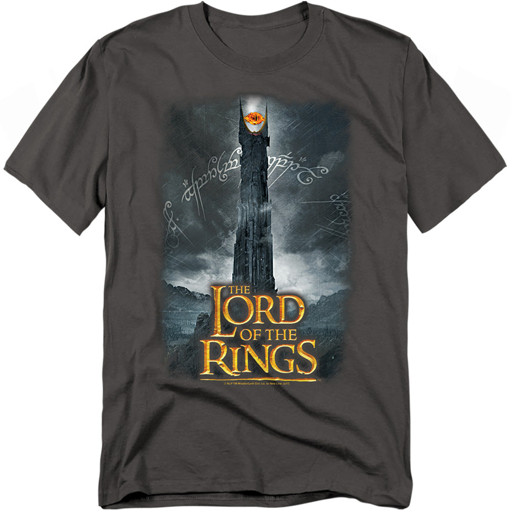 Lor - Always Watching - Short Sleeve Adult 18/1 - Charcoal T-shirt