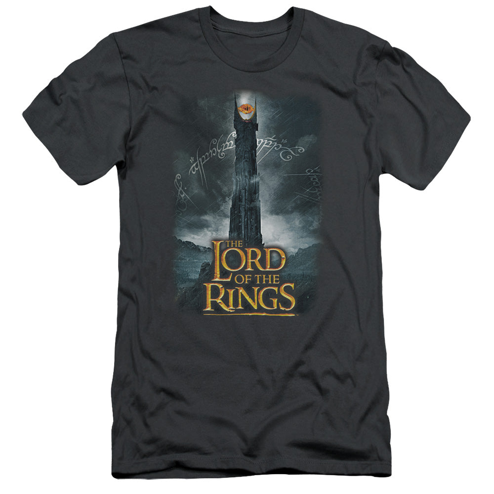Lor - Always Watching - Short Sleeve Adult 30/1 - Charcoal T-shirt