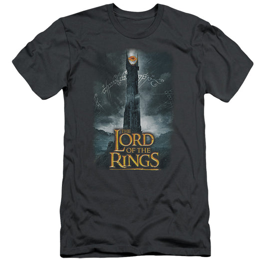 Lor - Always Watching - Short Sleeve Adult 30/1 - Charcoal T-shirt