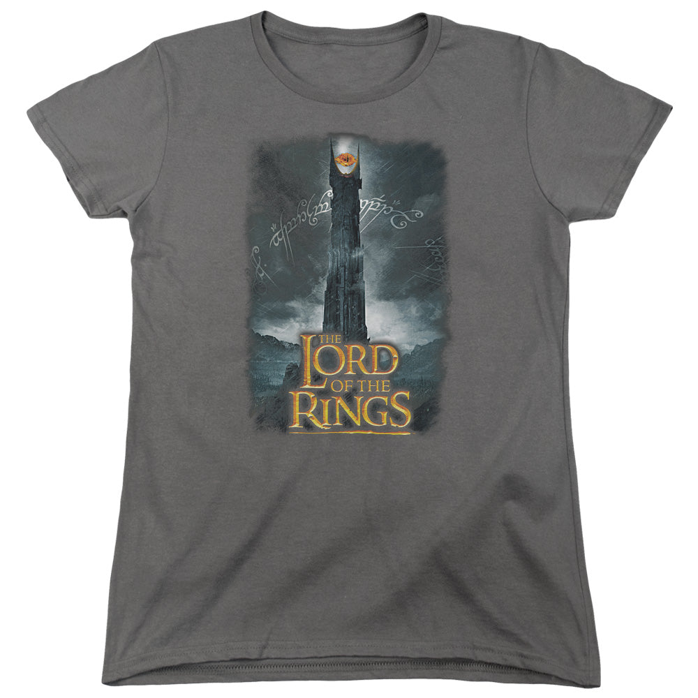 Lor - Always Watching - Short Sleeve Womens Tee - Charcoal T-shirt