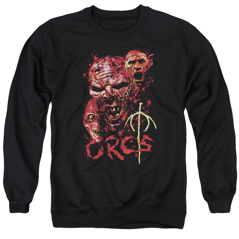 Lor - Orcs - Adult Crewneck Sweatshirt - Black