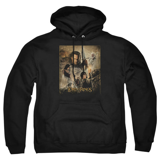 Lor - Rotk Poster - Adult Pull-over Hoodie - Black