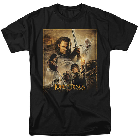 Lor - Rotk Poster - Short Sleeve Adult 18/1 - Black T-shirt