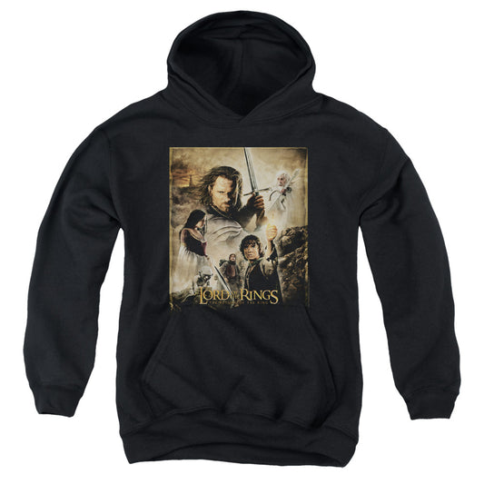 Lor - Rotk Poster - Youth Pull-over Hoodie - Black