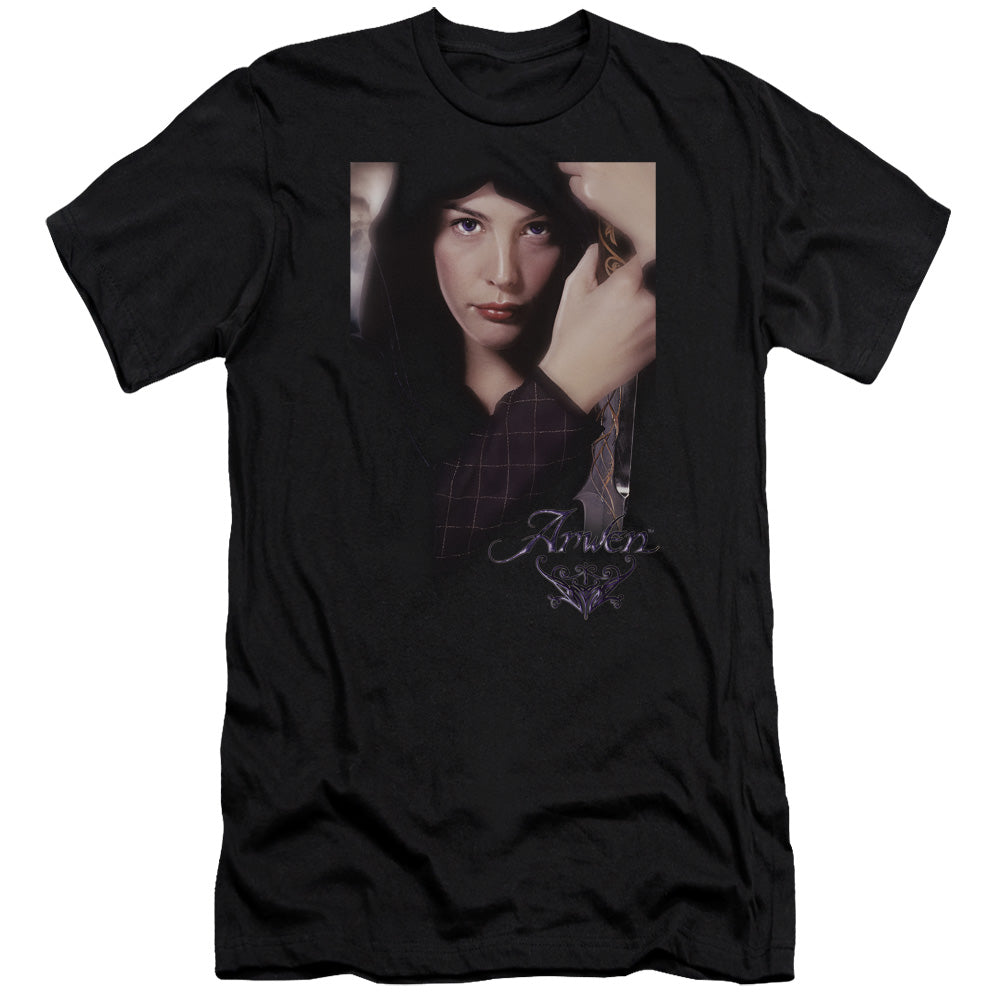 Lor - Arwen - Short Sleeve Adult 30/1 - Black T-shirt