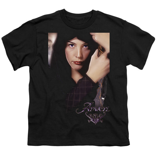 Lor - Arwen - Short Sleeve Youth 18/1 - Black T-shirt
