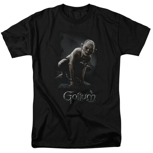 Lor - Gollum - Short Sleeve Adult 18/1 - Black T-shirt