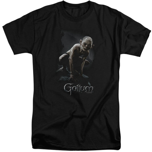 Lor - Gollum - Short Sleeve Adult Tall - Black T-shirt