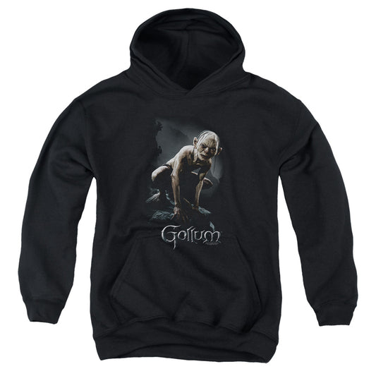 Lor Gollum-youth Pull-over Hoodie - Black