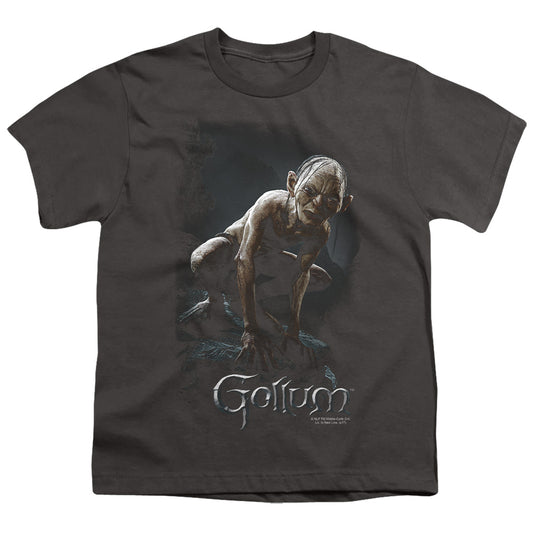 Lor - Gollum - Short Sleeve Youth 18/1 - Black T-shirt
