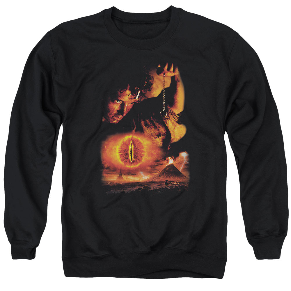 Lor - Destroy The Ring - Adult Crewneck Sweatshirt - Black