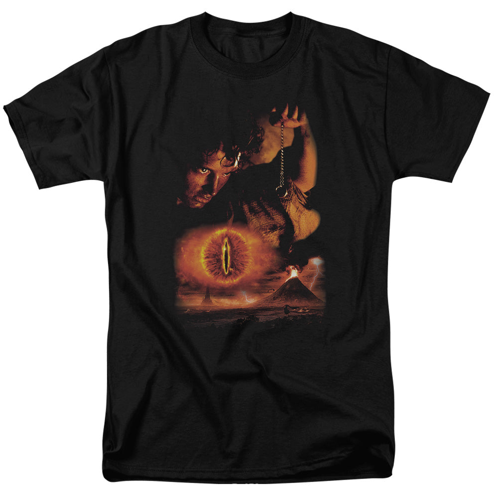 Lor - Destroy The Ring - Short Sleeve Adult 18/1 - Black T-shirt