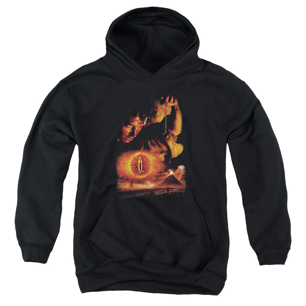 Lor - Destroy The Ring - Youth Pull-over Hoodie - Black