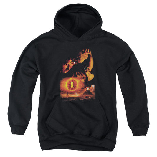 Lor - Destroy The Ring - Youth Pull-over Hoodie - Black