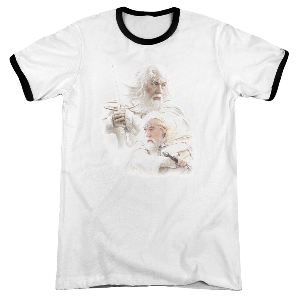 Lor - Gandalf The White - Adult Ringer - White/black