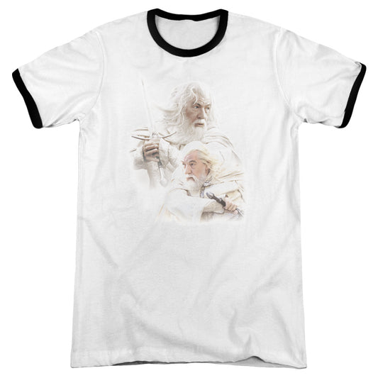Lor - Gandalf The White - Adult Ringer - White/black